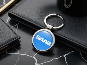 Saab Portachiavi Su Misura Logo Premium Forza